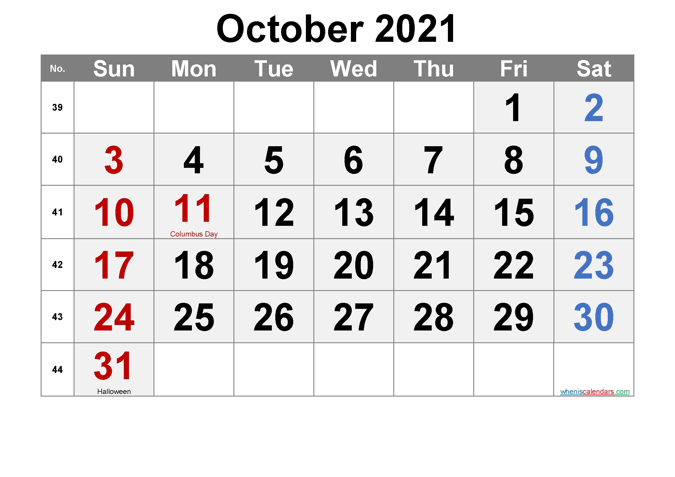Vertex Montly Calendar October 2021 | Calendar Printables Free Blank Blank October 2021 Calendar