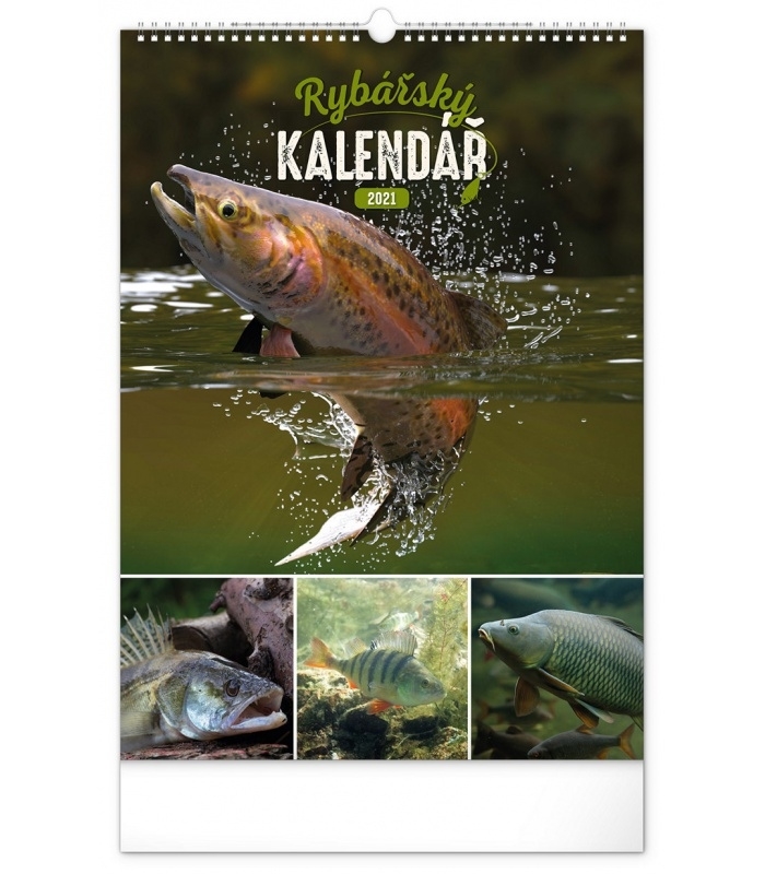 Wall Calendar Fishing Cz 2021 June 2021 Fishing Calendar