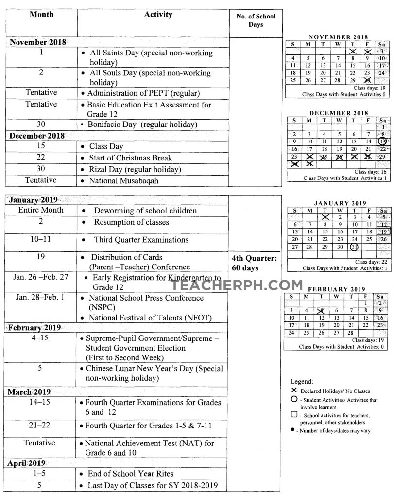 Year 2 Calendar Activities | Ten Free Printable Calendar 2020-2021 Deped Calendar Of Activities October 2020 To 2021