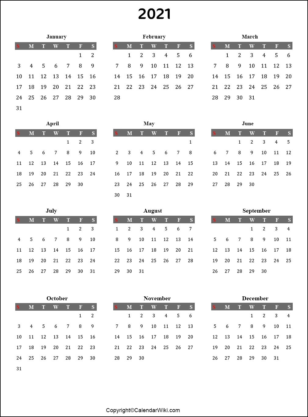 2021 Calendar - Calendarwiki View Calendar Of December 2021