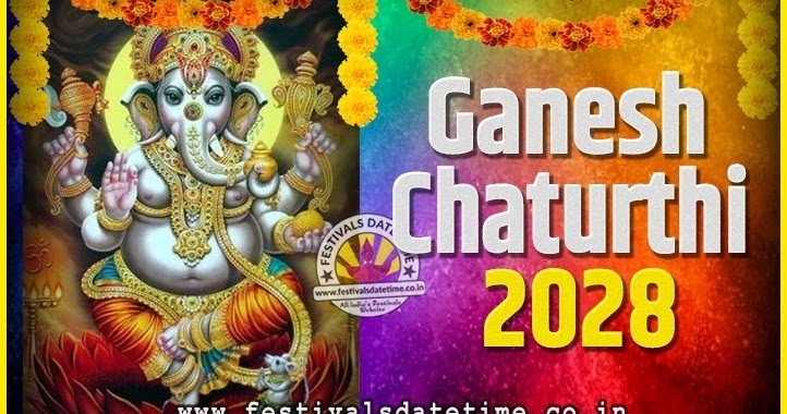2028 Ganesh Chaturthi Pooja Date And Time, 2028 Ganesh Chaturthi Calendar - Festivals Date Time Sakat Chaturthi 2021 Date Calendar August