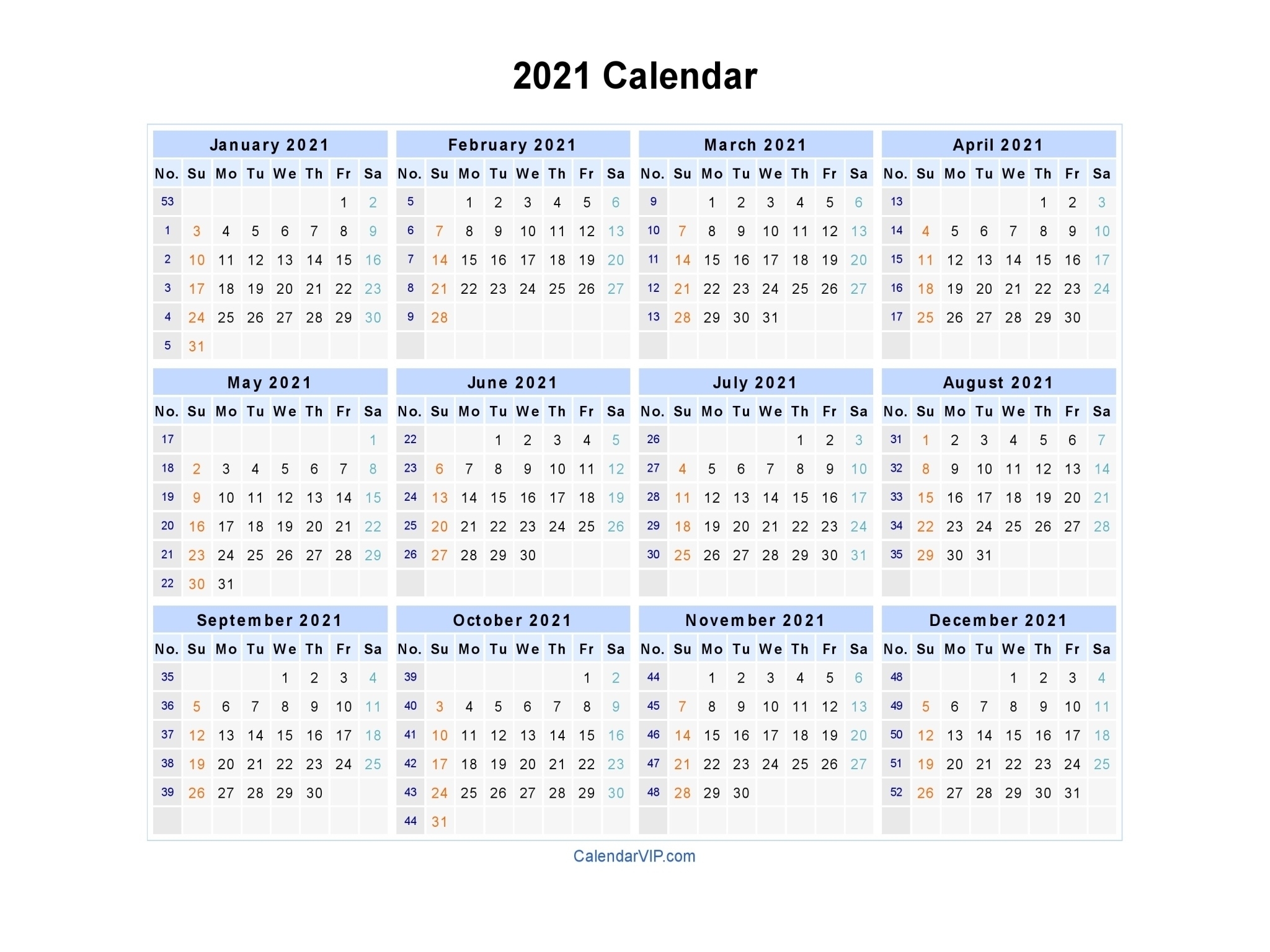 A4 Printable Calendar 2021 12 Months | Avnitasoni Show Me A Calendar For December 2021