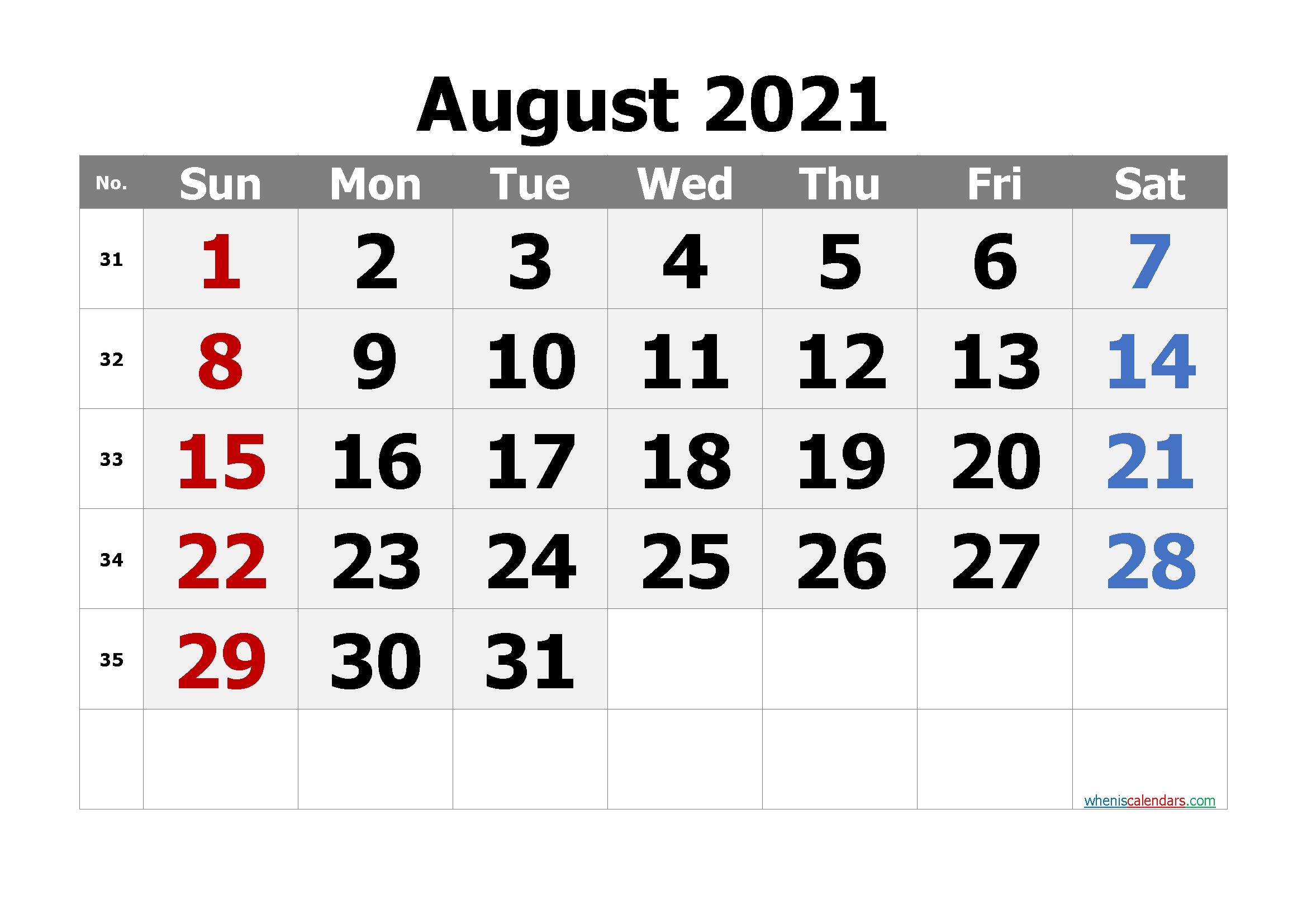 Free Printable Calendar August 2021 2022 And 2023 August 2021 Calendar Editable