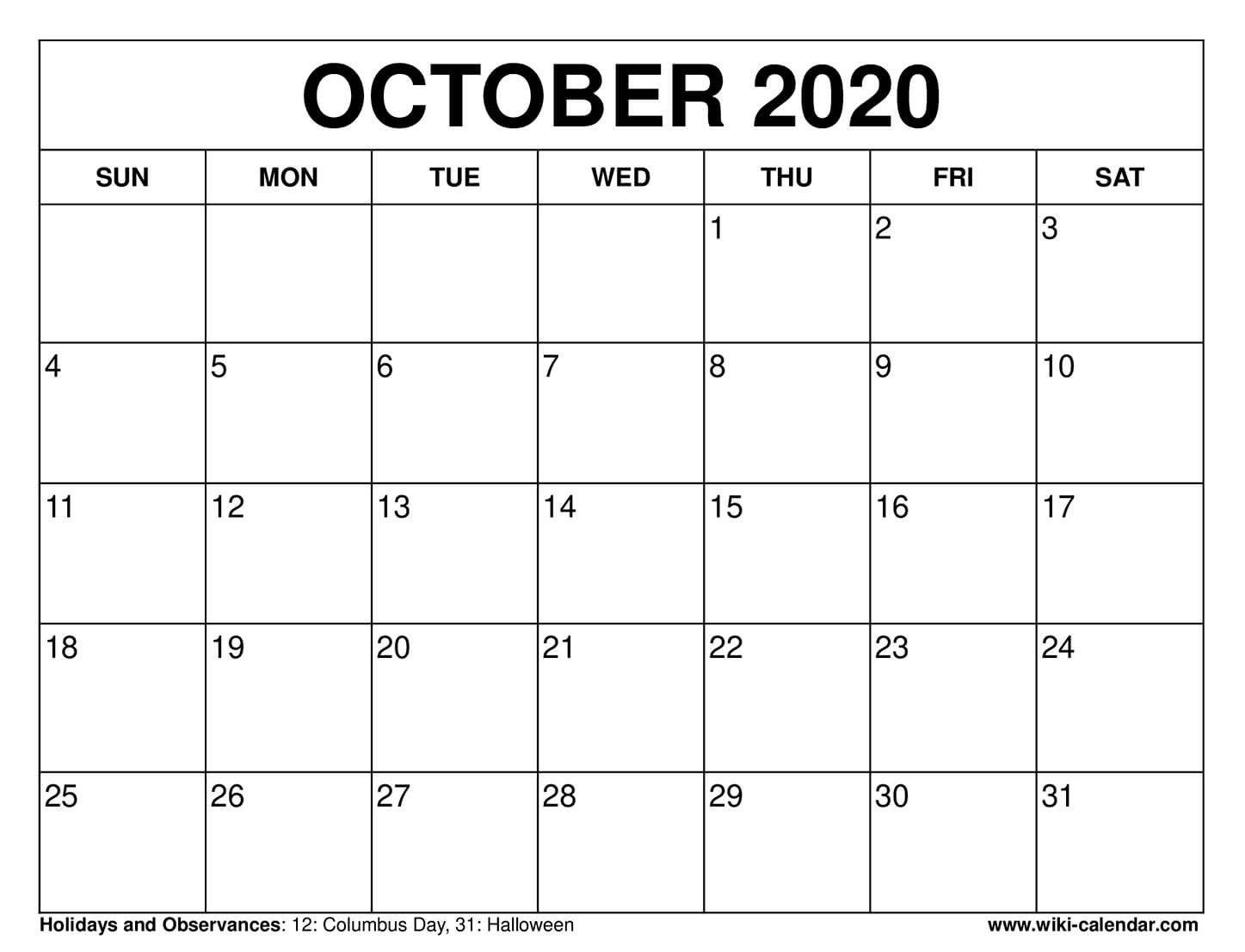 Free Printable October 2020 Calendars General Blue August 2021 Calendar