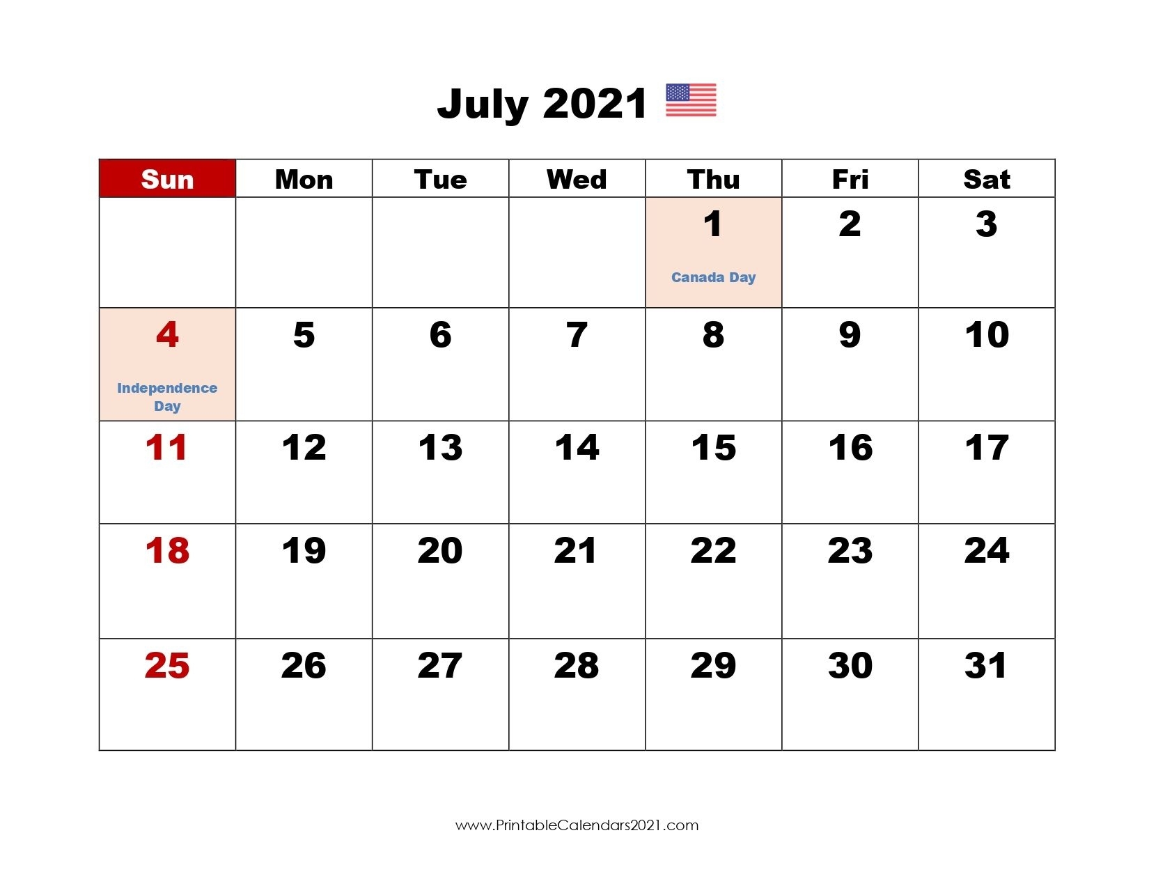 July 2021 Calendar In 2020 | June Calendar Printable, Printable Calendar, 2021 Calendar Free Printable Calendar July 2020 To June 2021