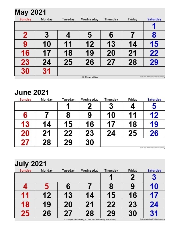 June 2021 Calendars Portrait Format | 2021Printablecalendar June 2021 Calendar Fillable