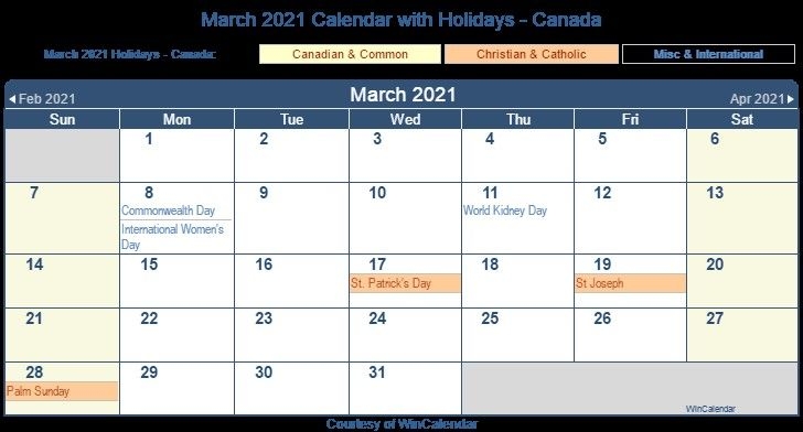 Monthly Calendar 2021 Canada For Visitors | Free Printable Calendar Monthly July 2021 Calendar With Holidays Canada