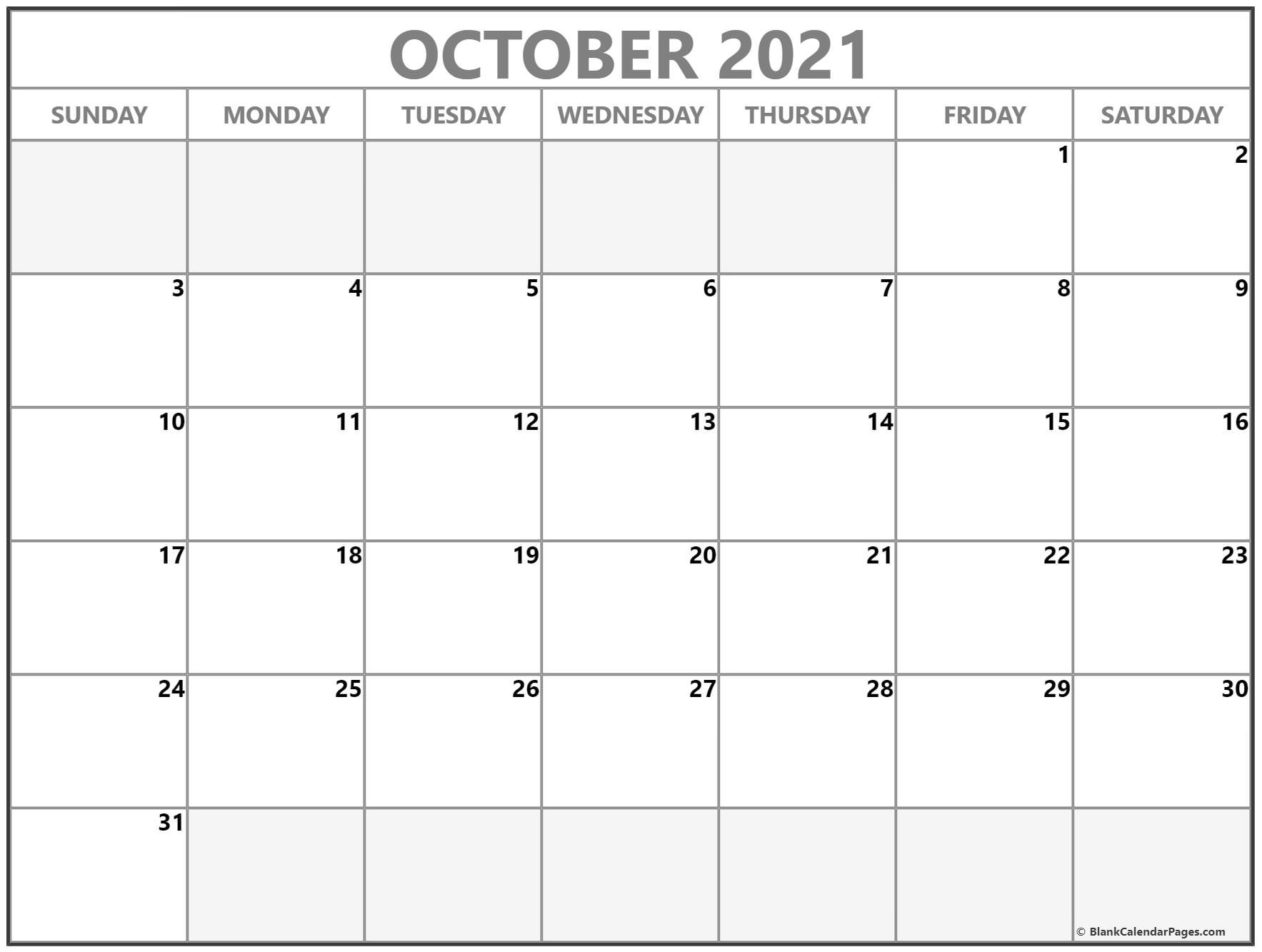 Printable Calendar October 2021 Free : 24+ October 2021 Quote Calendars - Doesn&#039;T Get Easier October 2020 To January 2021 Calendar