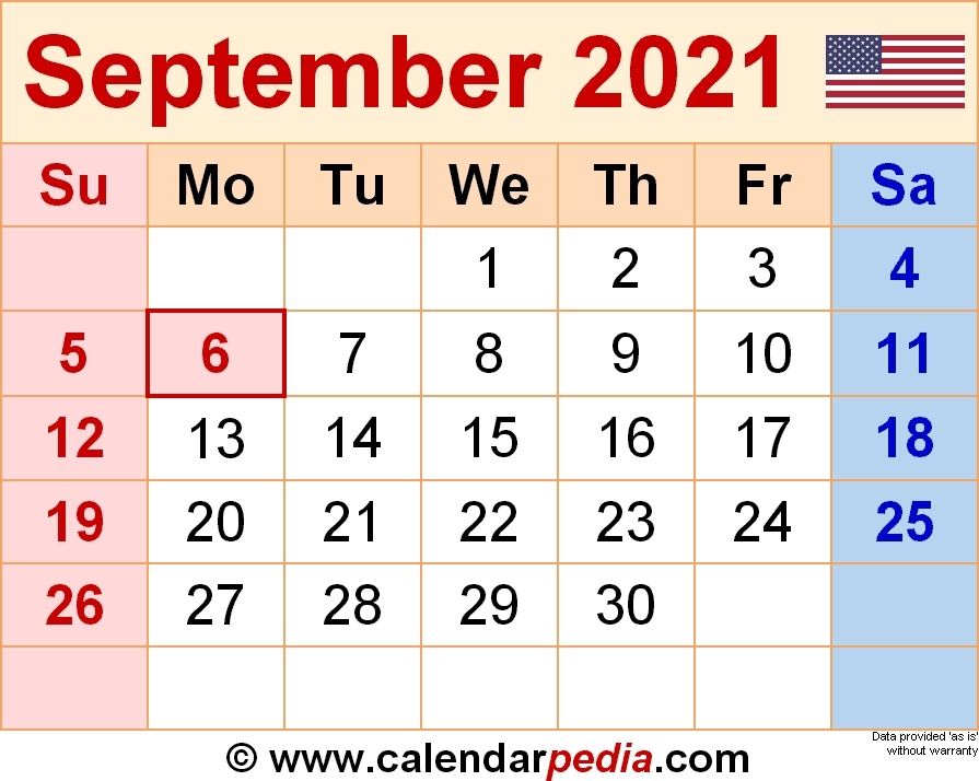 September 2021 Calendar With Notes | Calvert Giving September To December 2021 Calendar