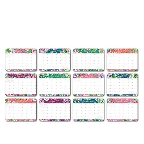 Wall Calendar 2020 2021- Monthly Desk Calendar From July 2020 Through December 2021 - One Month View Calendar Of December 2021