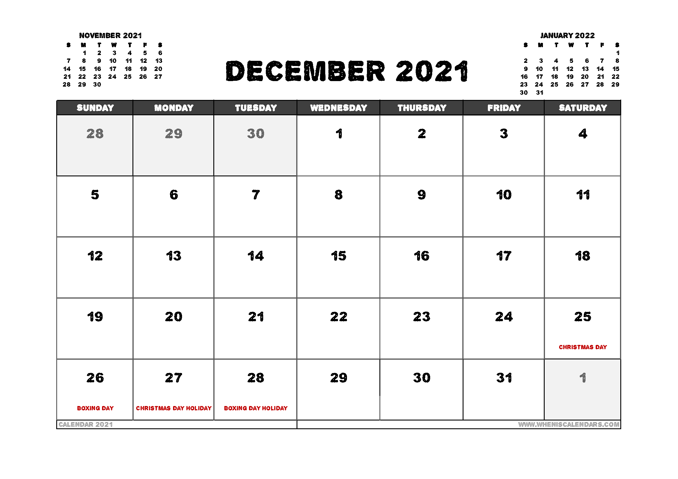 2021 Calendar Australia Printable | Printable Calendars 2021 Calendar 2021 January To December Pdf