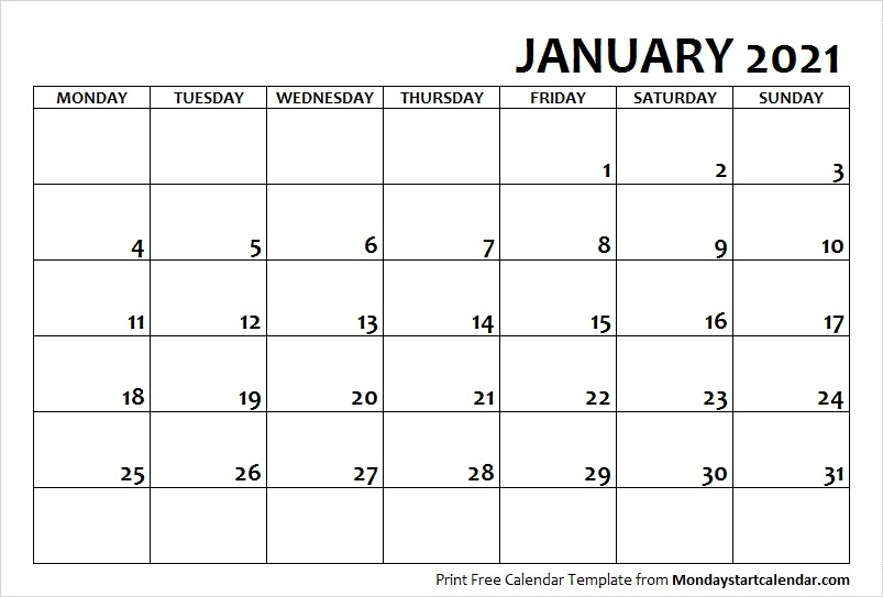 2021 Calendar January Printable | Calvert Giving Show December 2021 Calendar