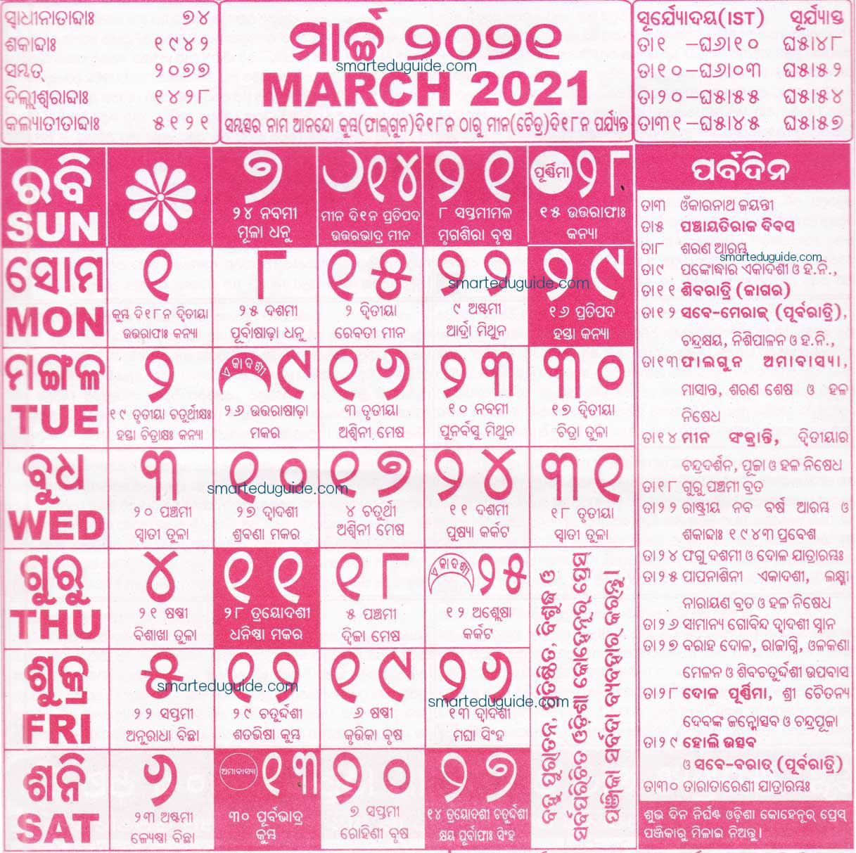 2021 Calendar Odia - Nexta Oriya Calendar December 2021