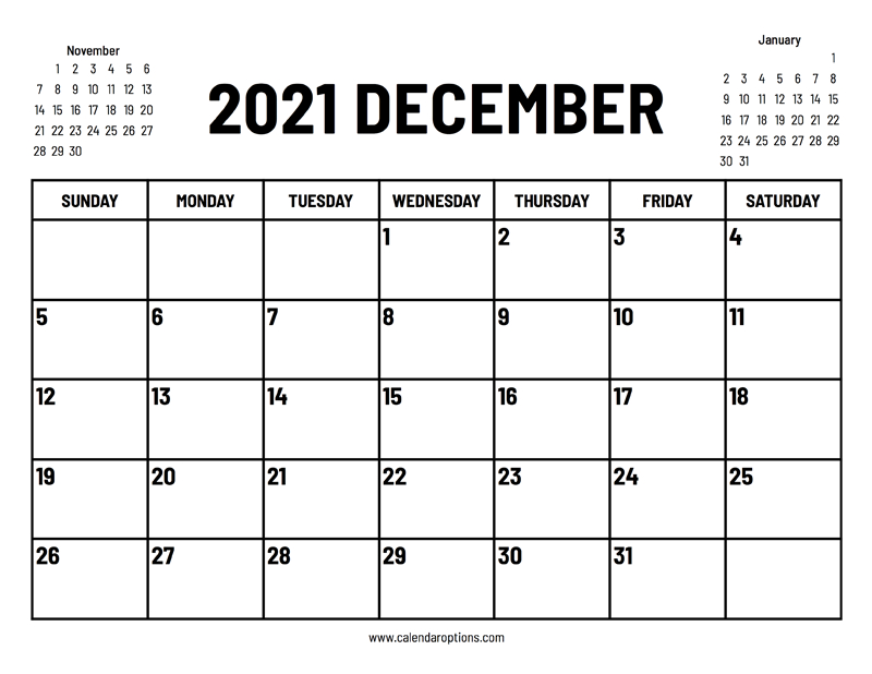 2021 December Calendar - Calendar Options May To December 2021 Calendar