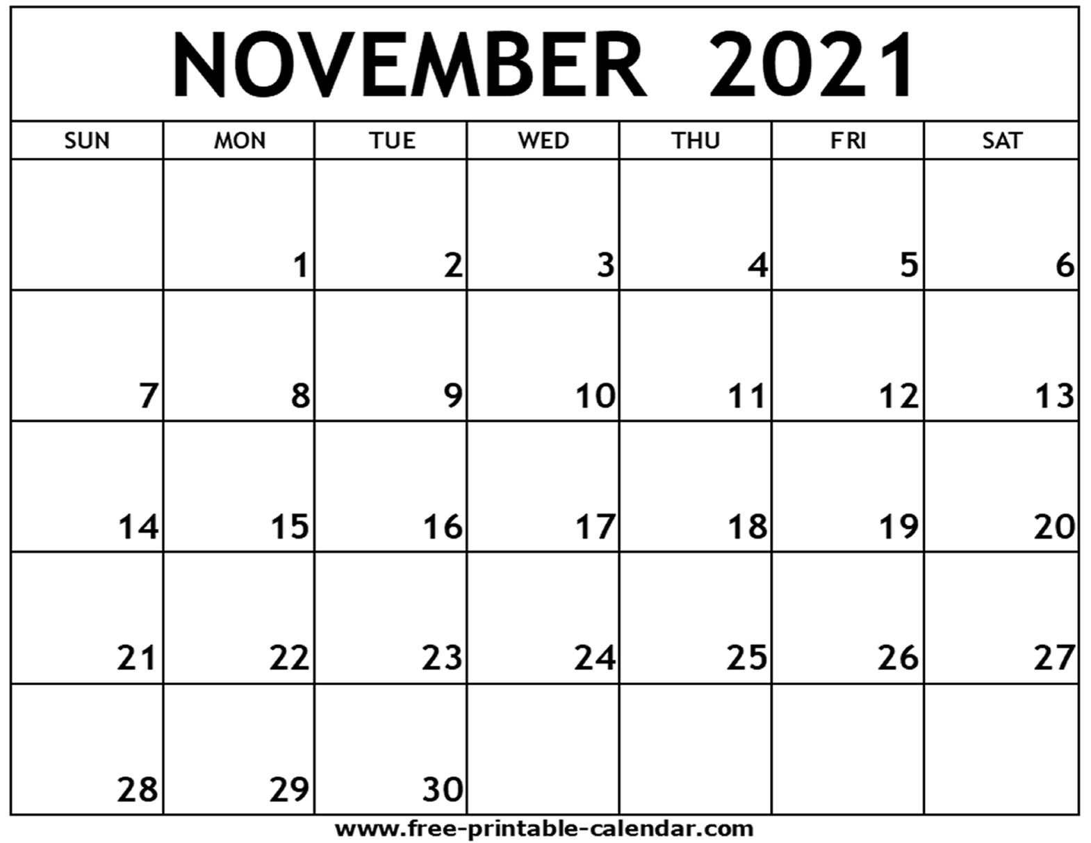 2021 November Calendar Free Printable | Example Calendar 1 November 2021 In Islamic Calendar