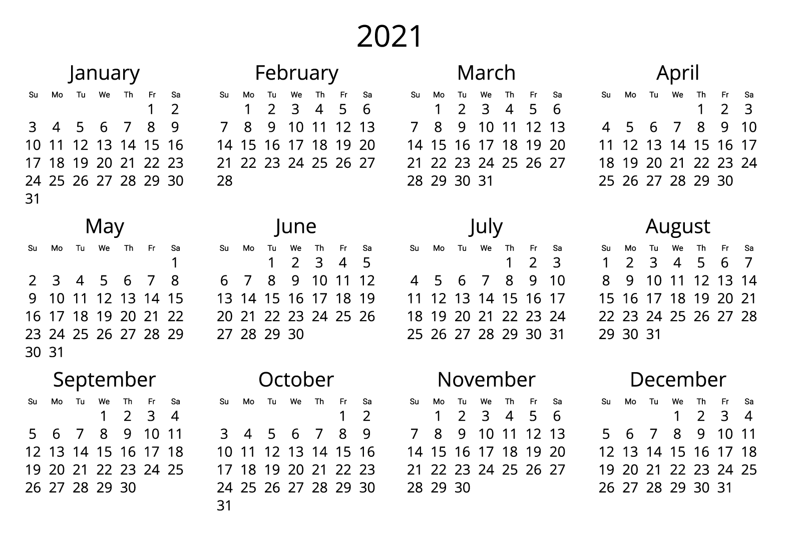 2021 Yearly Canada Calendar Jpg Format December 2021 Calendar With Holidays Canada