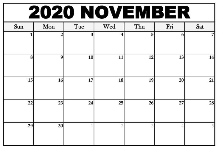 Blank Calendar November 2020 | February Calendar, Calendar December 2020-February 2021 Calendar
