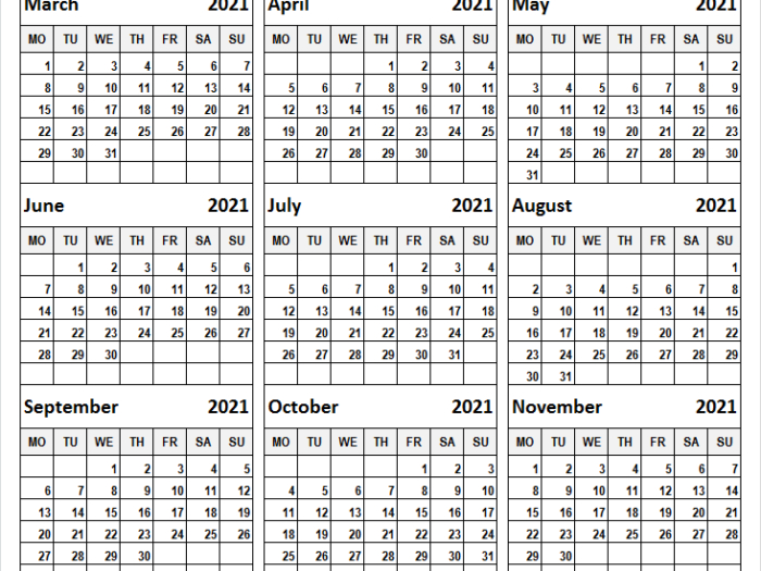 Calendar 2021 Archives - January To December Calendar November 2020 To December 2021 Calendar