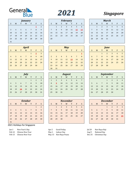 Calendar 2021 Singapore Holiday | Calvert Giving November 2021 Calendar Singapore