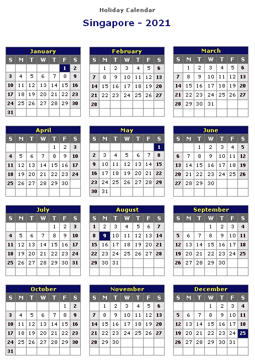 Calendar 2021 Singapore Holiday | Calvert Giving Show November 2021 Calendar