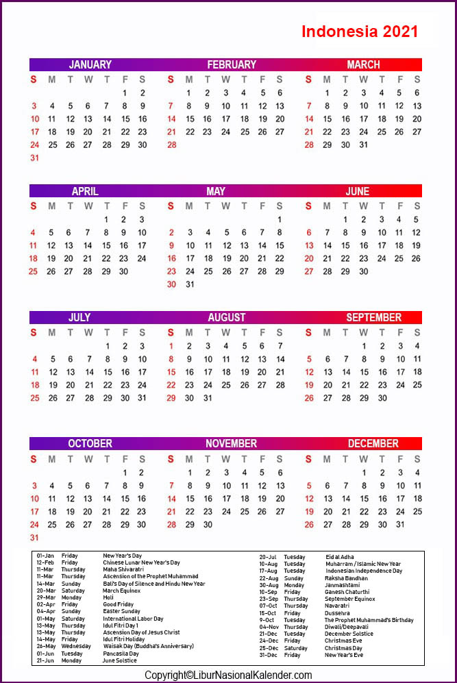 Calendar For 2021 With Holidays And Ramadan - Islamic Urdu Calendar 2021 November