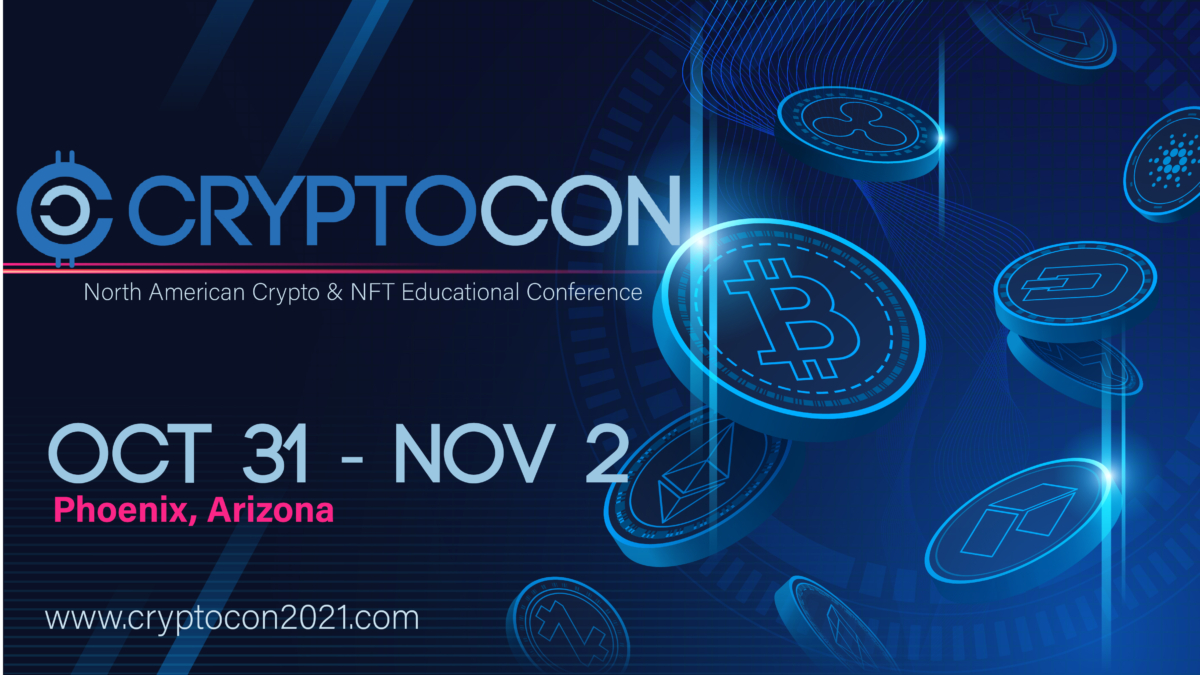 Cryptocon 2021 - October 31-November 2, 2021 - Crypto Events November 2021 Events