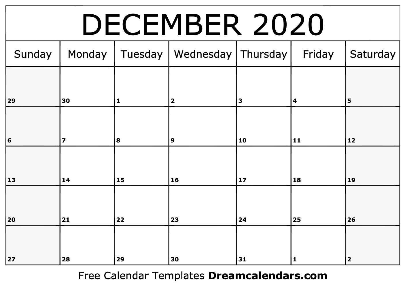 December 2021 And January 2020 Calendar Pdf | Avnitasoni Editable Calendar December 2020 And January 2021