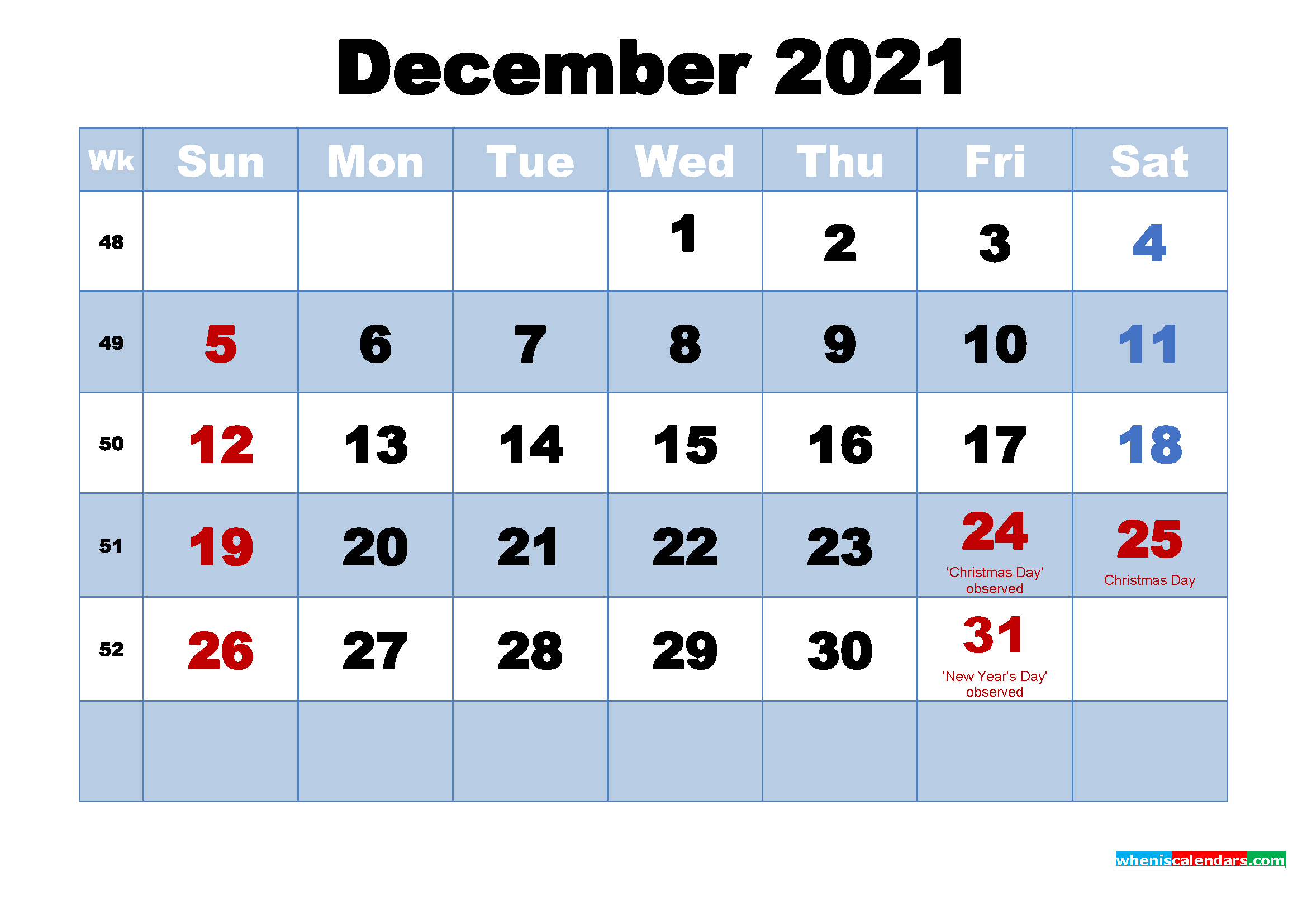 December 2021 Calendar Wallpaper High Resolution | Free December Jan 2021 Calendar