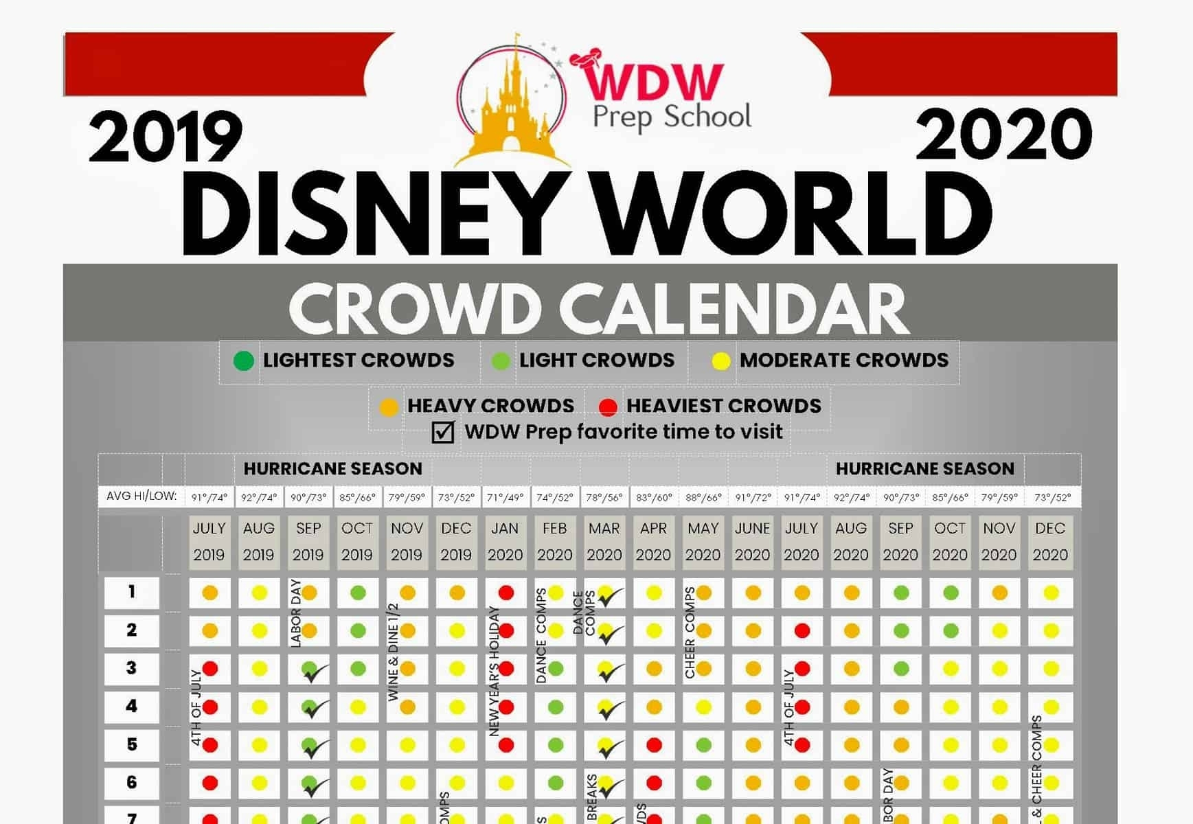 Disney World Crowd Calendar December 2020 | Avnitasoni Disney World November 2021 Crowd Calendar