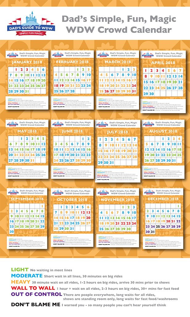 Disney World Crowd Calendars For 2021 - Start Planning Disney World November 2021 Crowd Calendar