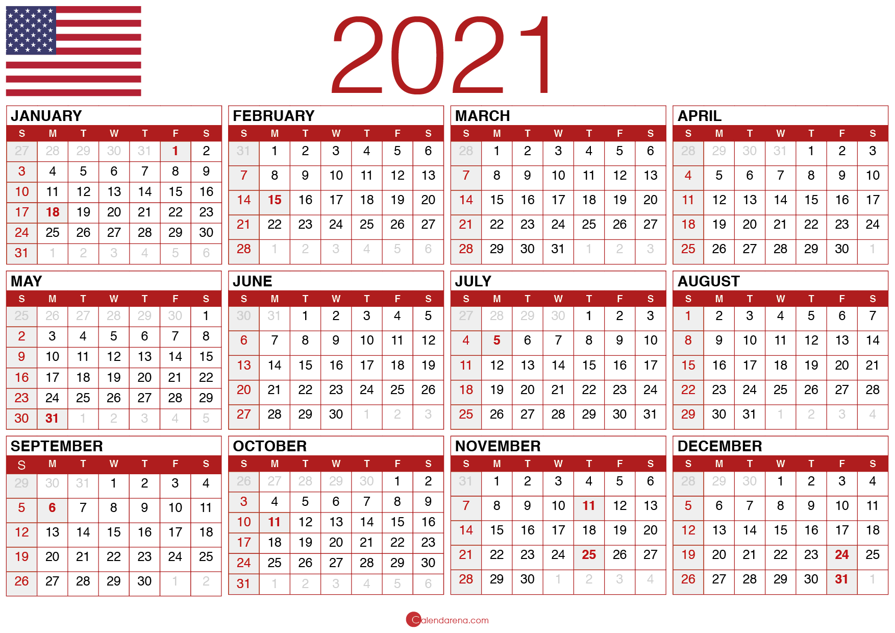 Download Free Printable Calendar 2021 ?? November 2021 Calendar South Africa