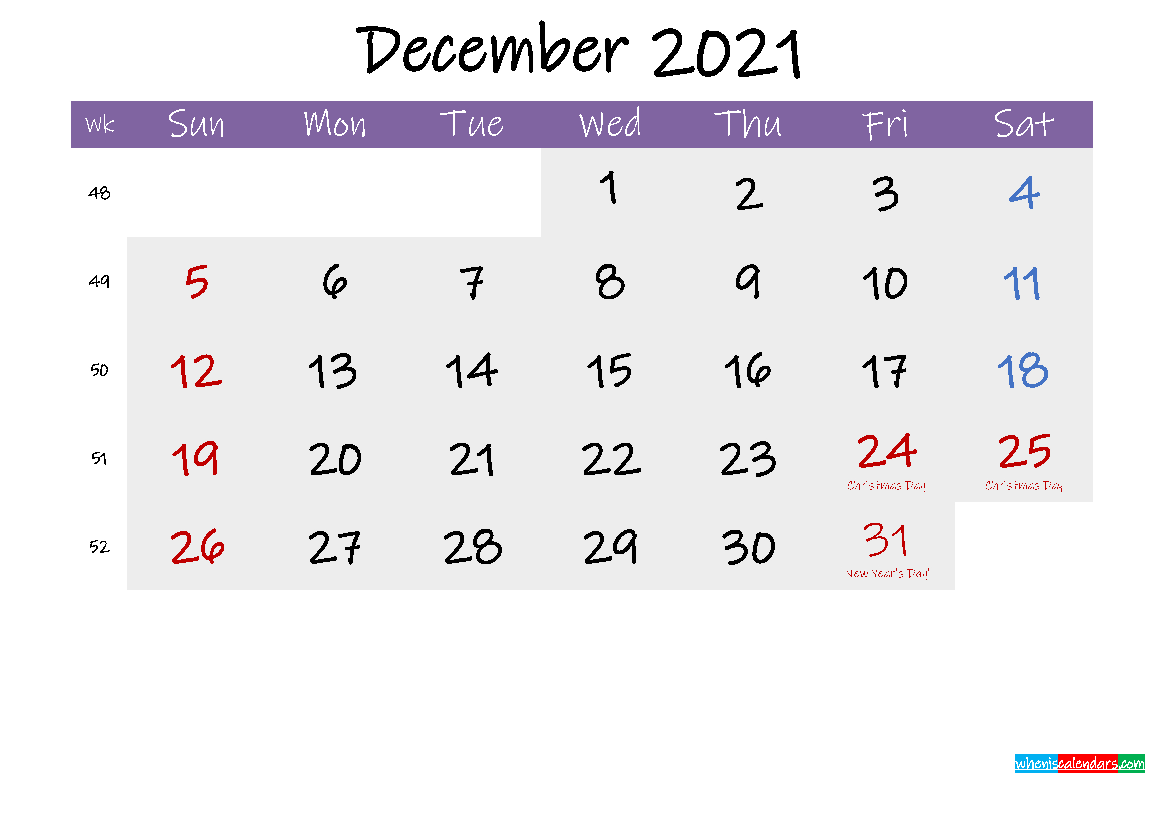 Editable December 2021 Calendar Word - Template No December 2021 Calendar With Holidays