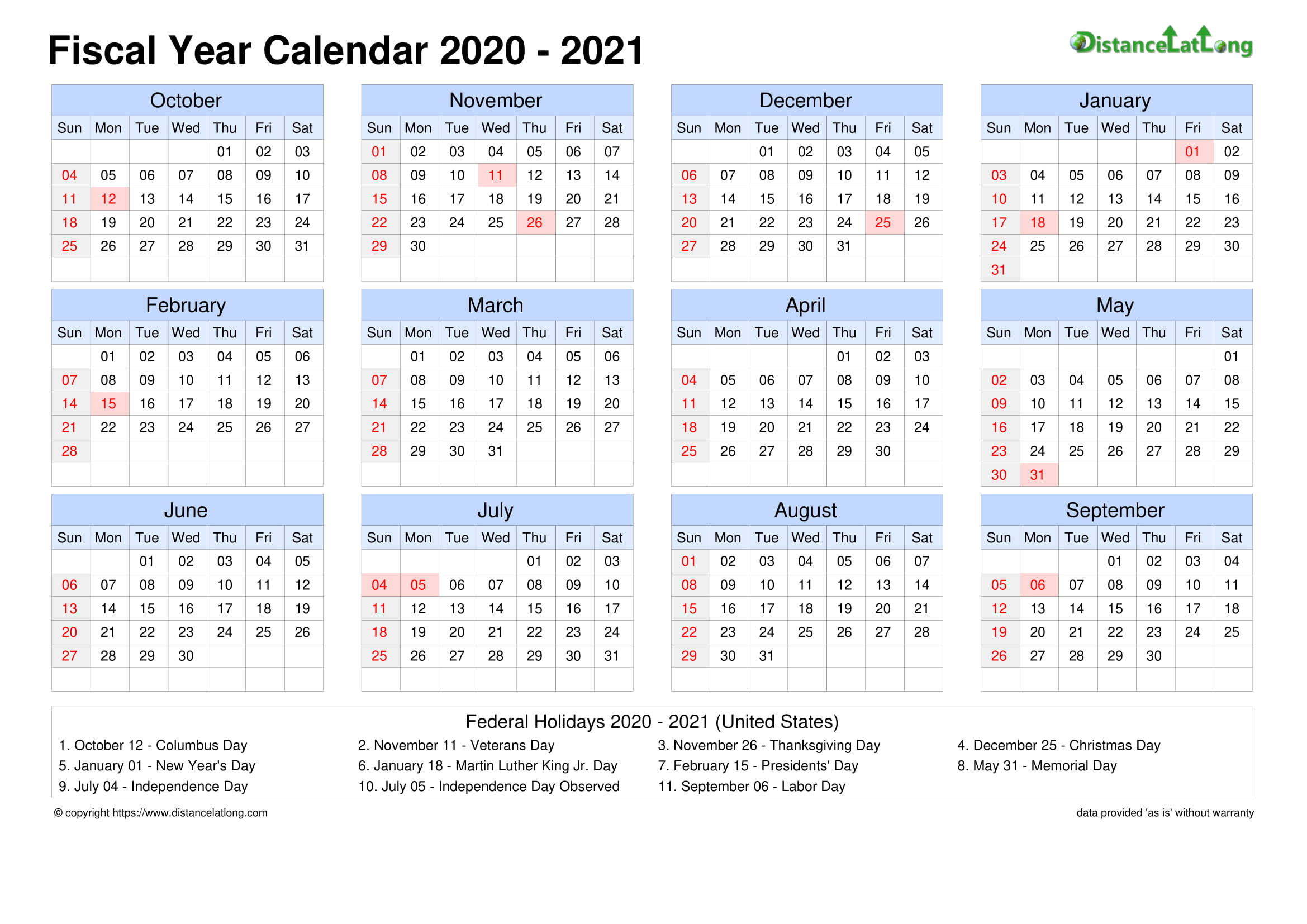 Fiscal Landscape Calendar Vertical Grid Sunday To Saturday November 2021 Calendar Nz