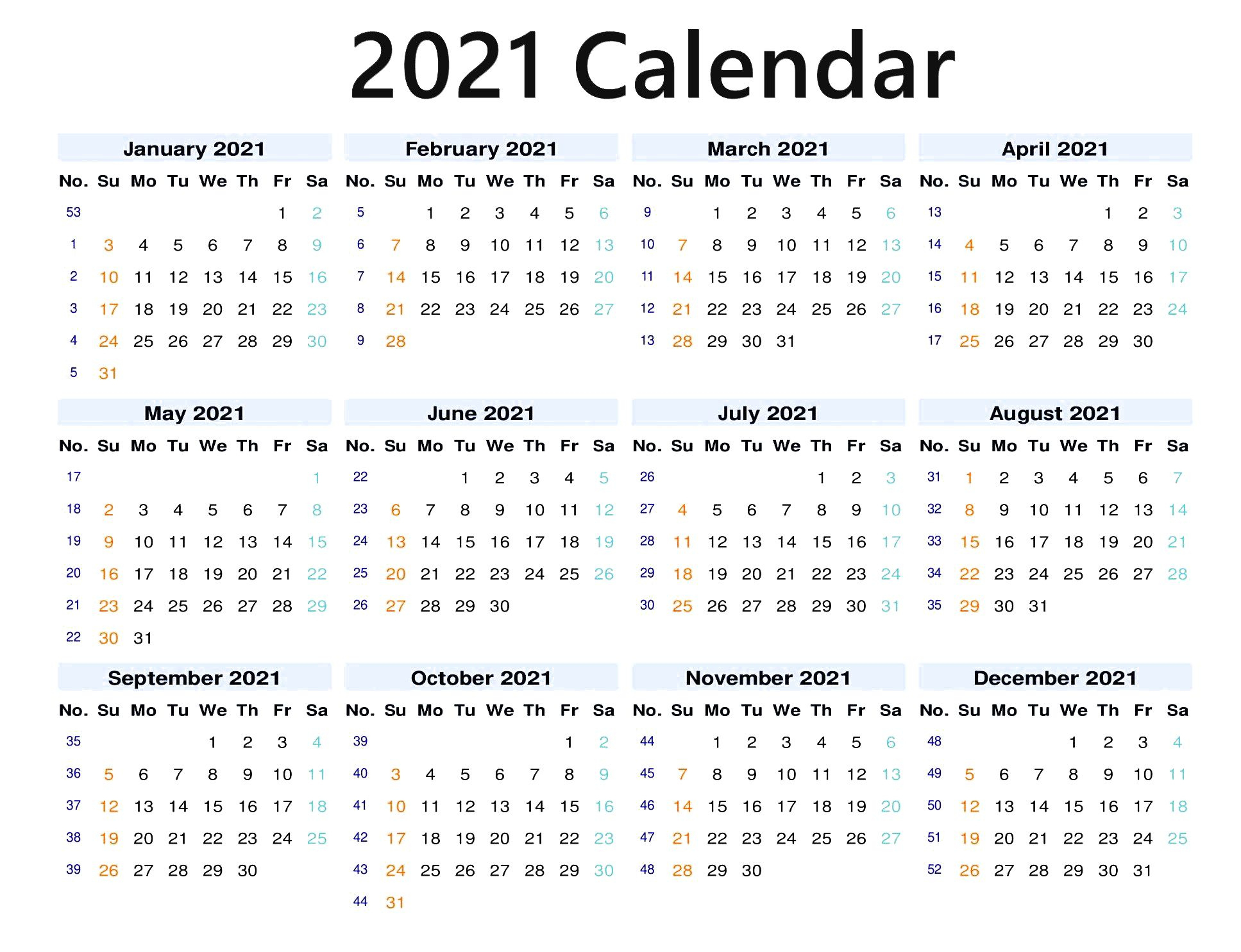 Free Calendars 2021 Printable | Calendar Printables Free Blank December 2021 Calendar South Africa