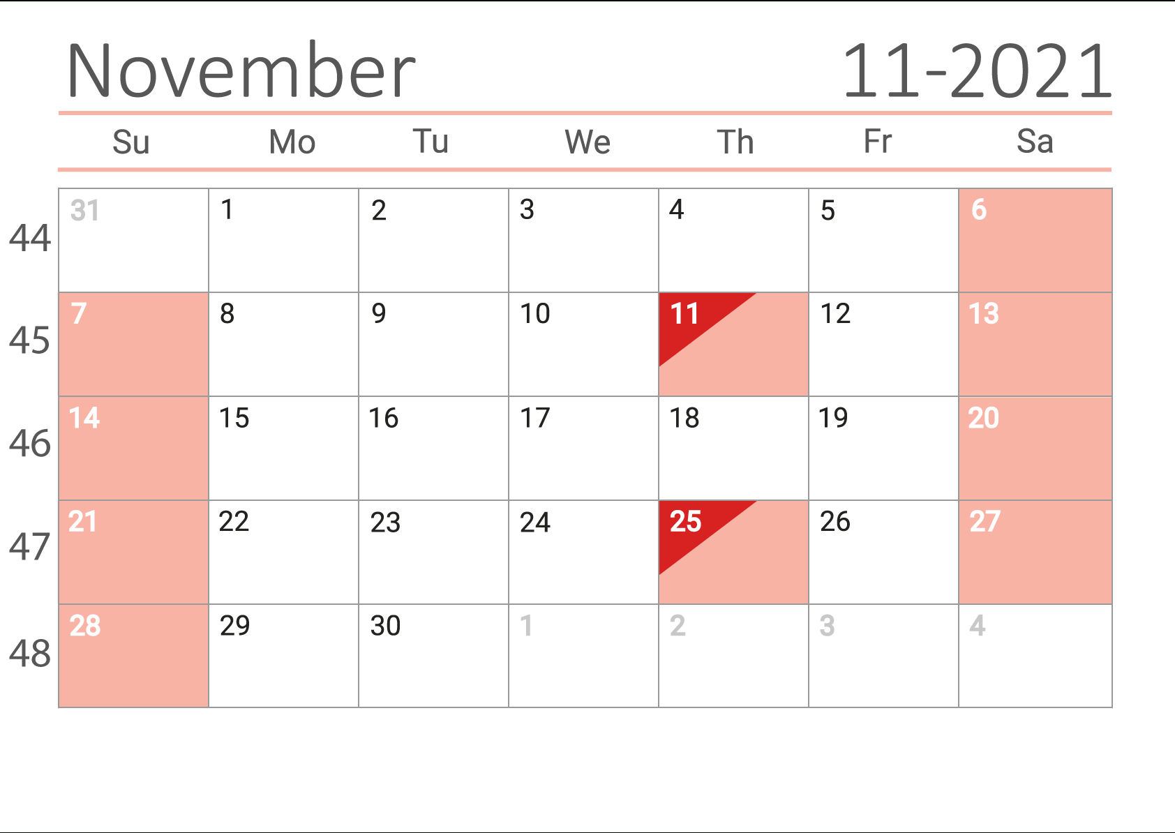 Free Download November 2021 Calendar Us November 2021 Calendar Events