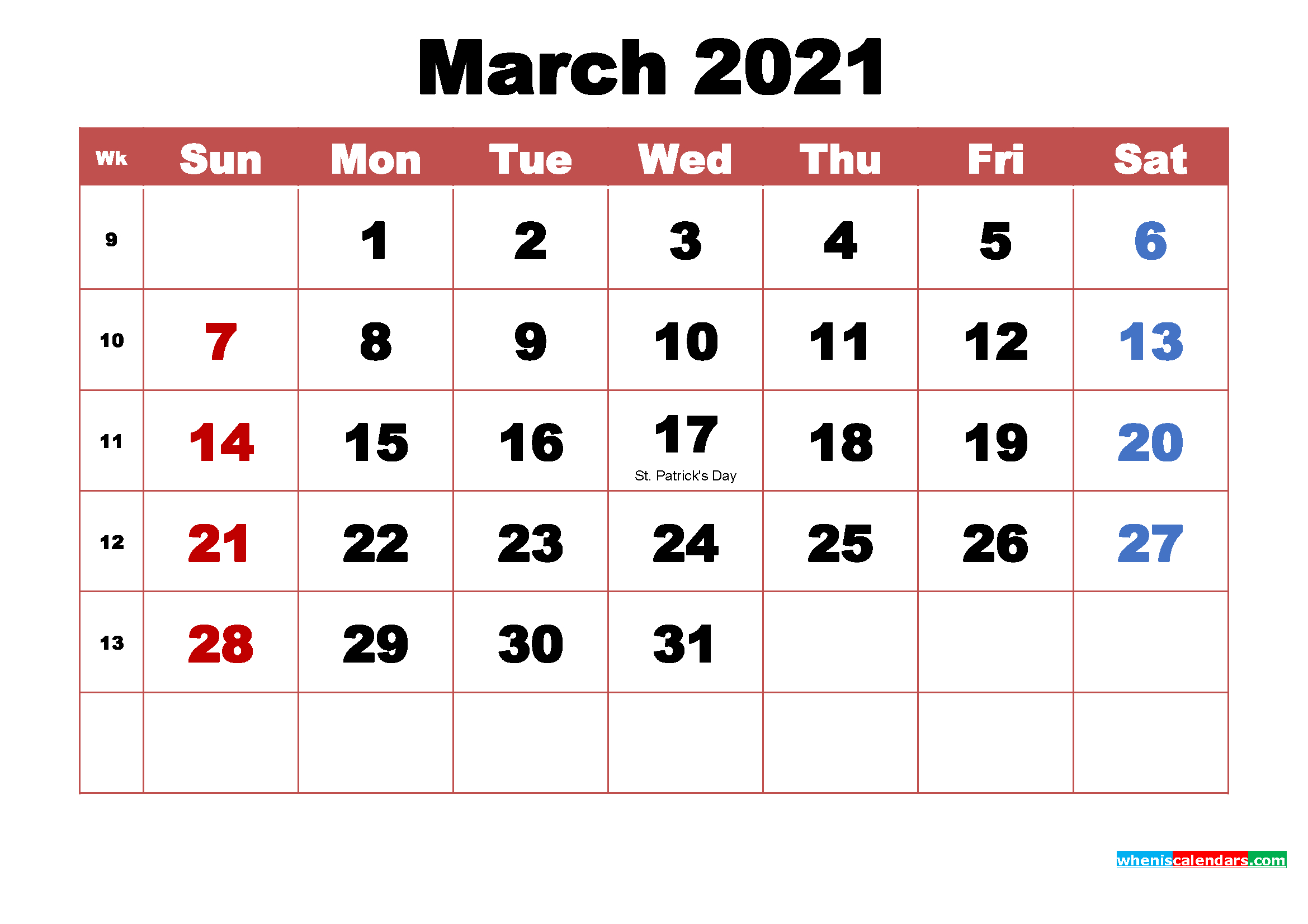 March 2021 Calendar Wallpapers - Top Free March 2021 December 2021 Calendar Printable Wiki