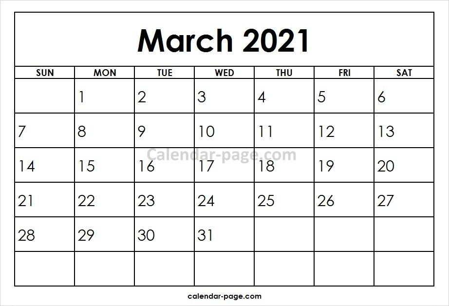 March 2021 Printable Calendar Template | Calvert Giving Show December 2021 Calendar