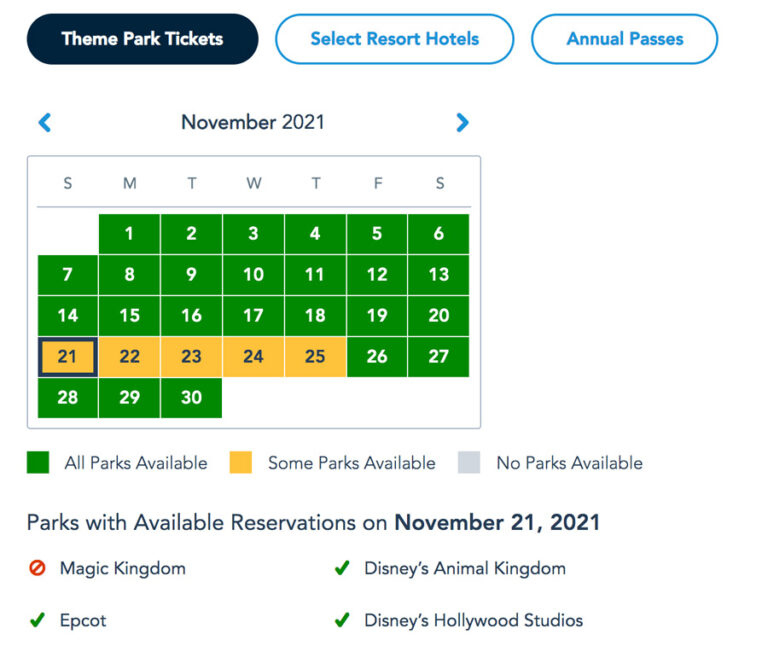 November 2021 At Disney World: Crowd Calendar &amp; Info Disney World Crowd Calendar December 2021