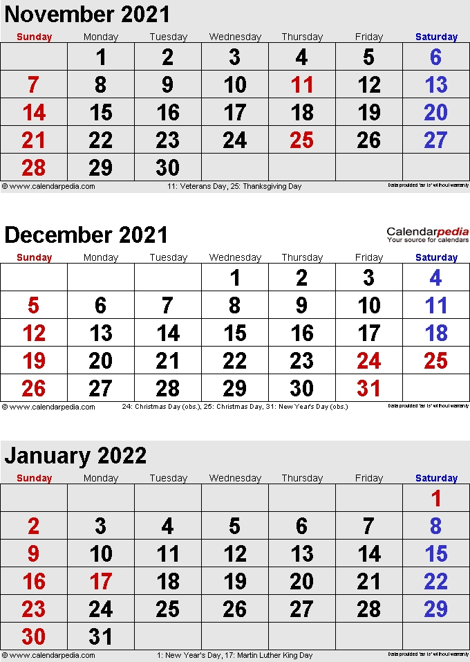 November December 2021 Calendar | Calvert Giving Show Me A Calendar For November 2021