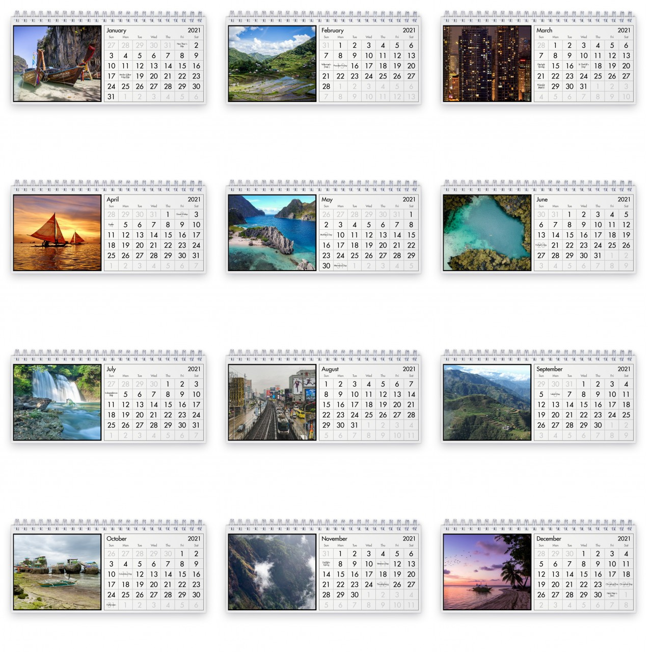 December 2021 Calendar Philippines – Printable Blank Calendar Template