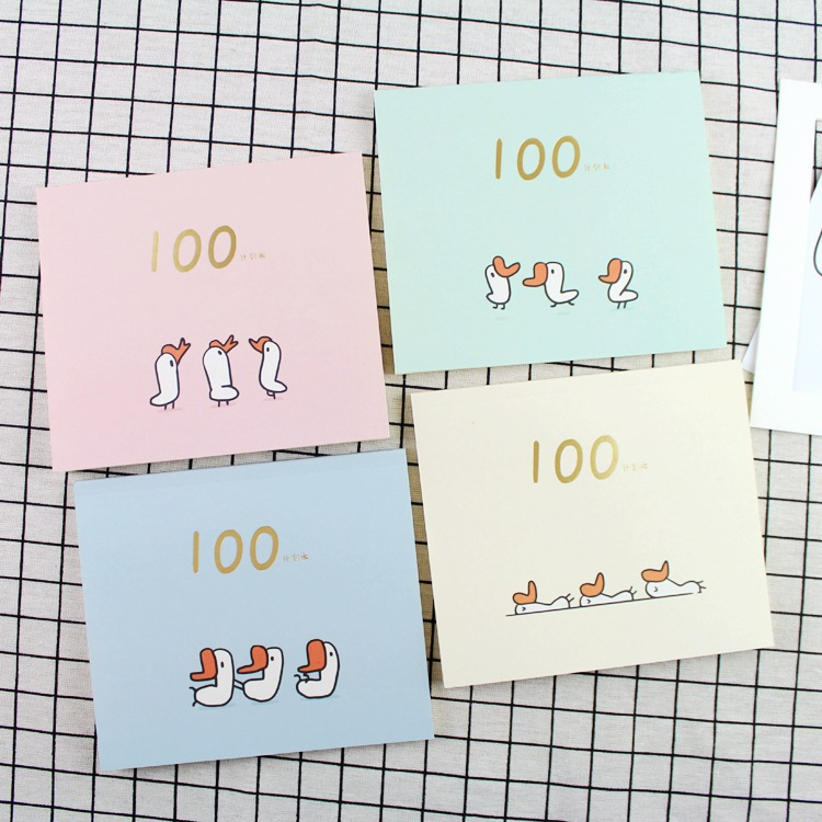 100 Day Cute Goose Countdown Daily Planner For 100 Days 100 Day Countdown Printable