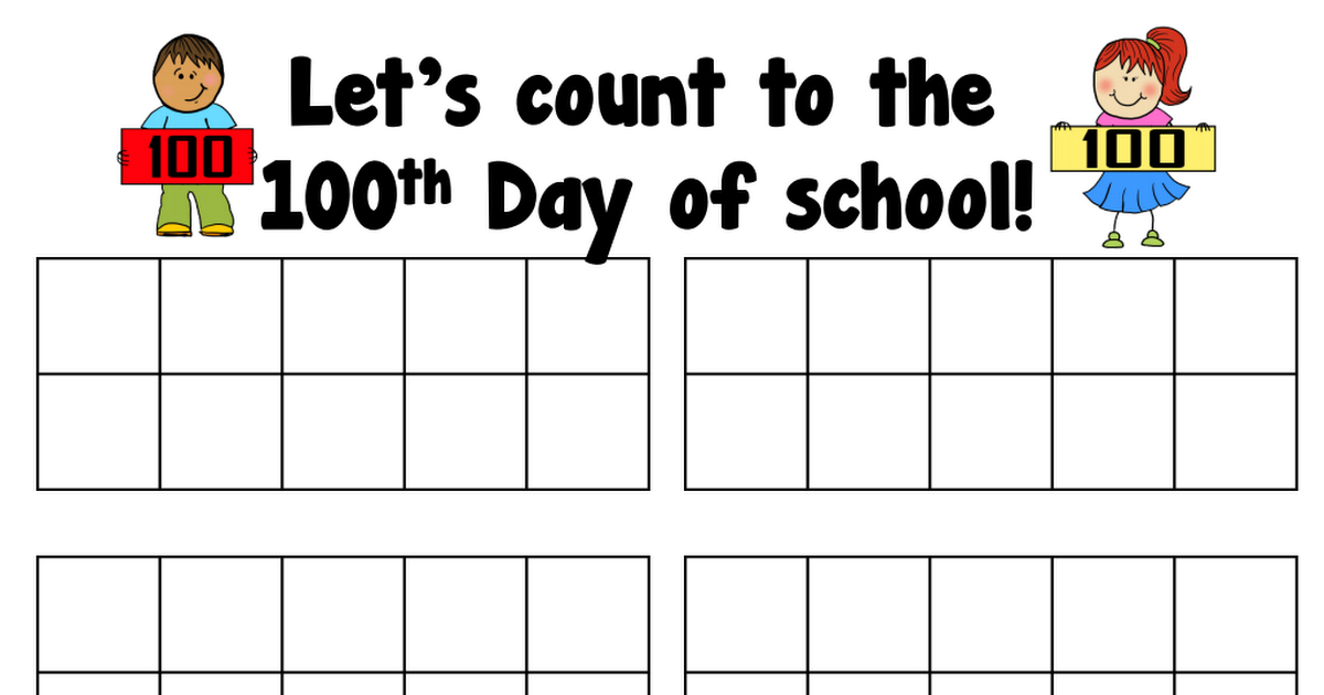 100 Days Countdown Calendar Printable - Calendarso 100 Day Free Printable Calendar