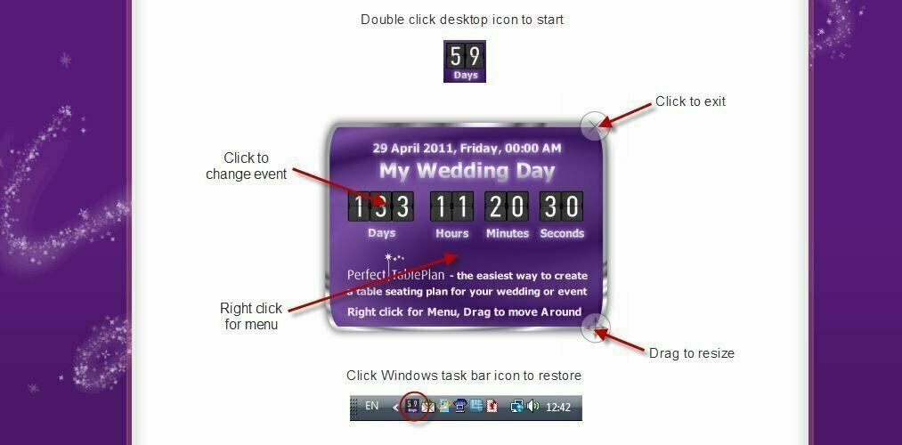 14 Free Windows Countdown Clock Alternatives &amp; Similar Countdown To Date For Desktop