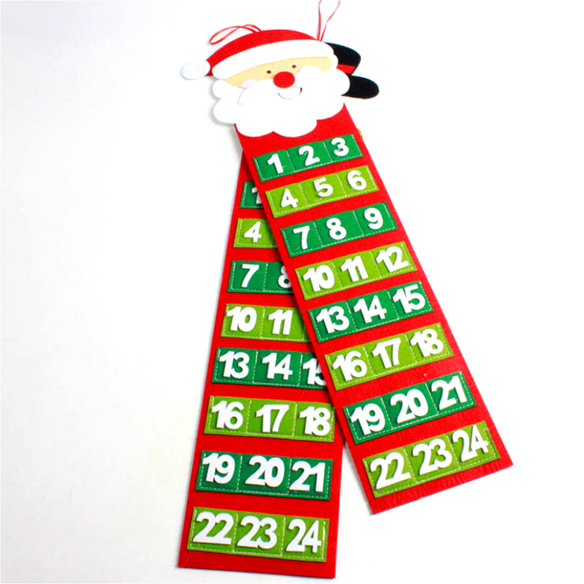 2019 Christmas Advent Calendar Santa Claus Snowman Wooden App Xmas Candar For Xmas Count Down