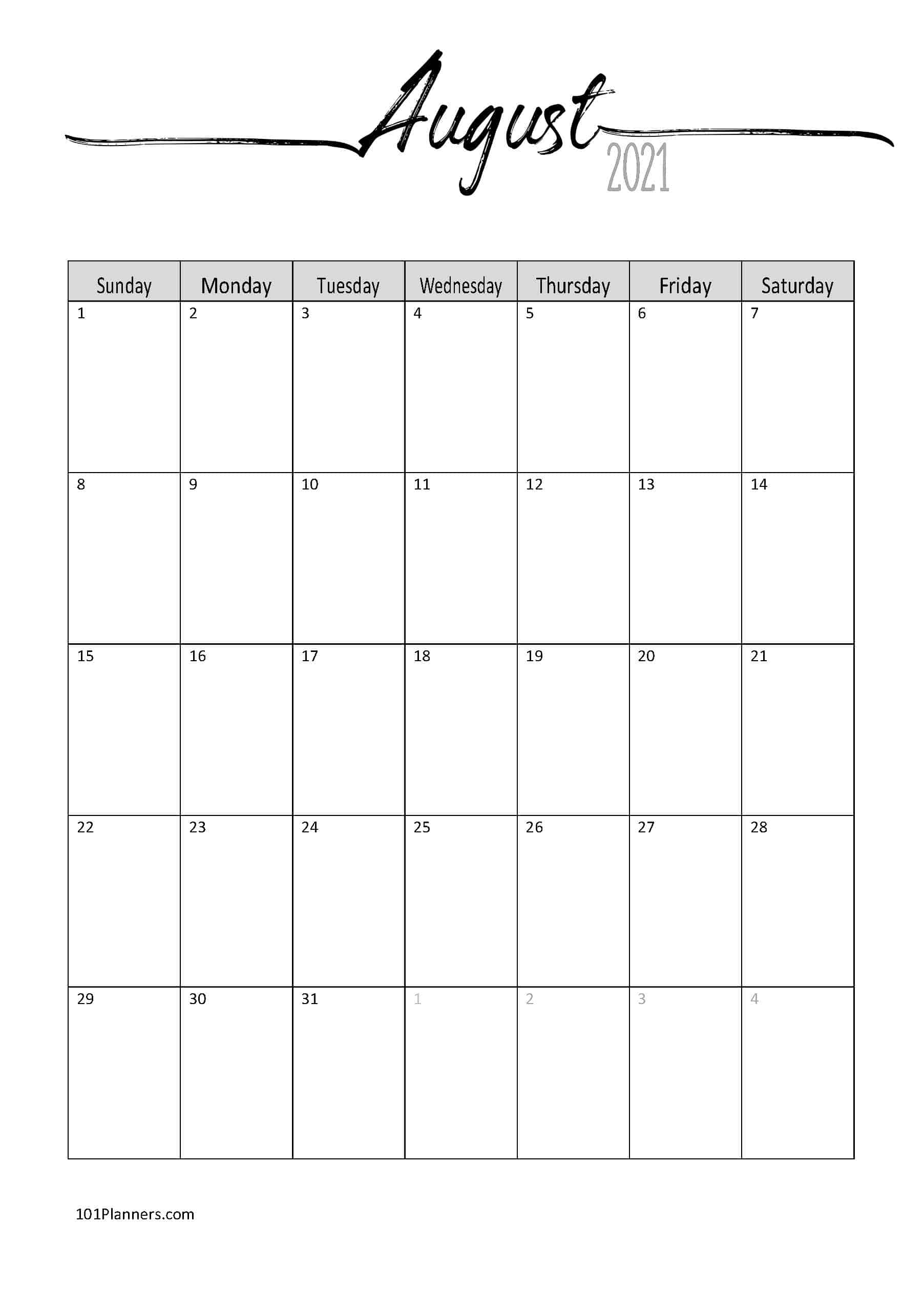 2021 Monthly Calendar Printable Word / Weekly Calendars How To Get A 6 Month Calendar Wod