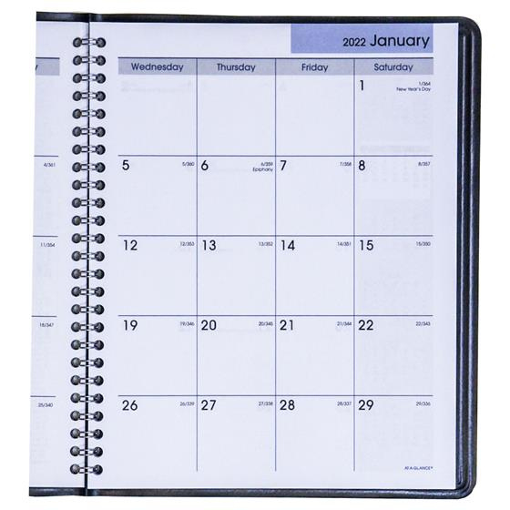 2022 At-A-Glance Dayminder G400 Monthly Planner , 6-7/8 X Month At A Glance Calendar