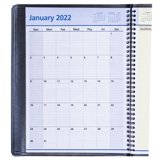2022 At-A-Glance Quicknotes 76-950-05 Weekly Monthly Month At A Glance Calendar