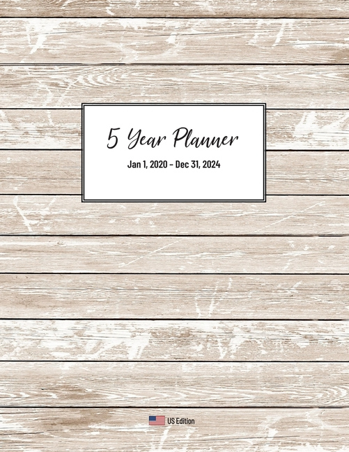 5 Year Planner: 2020-2024 - Five Years (60 Months Free 5 Year Calendar Planner