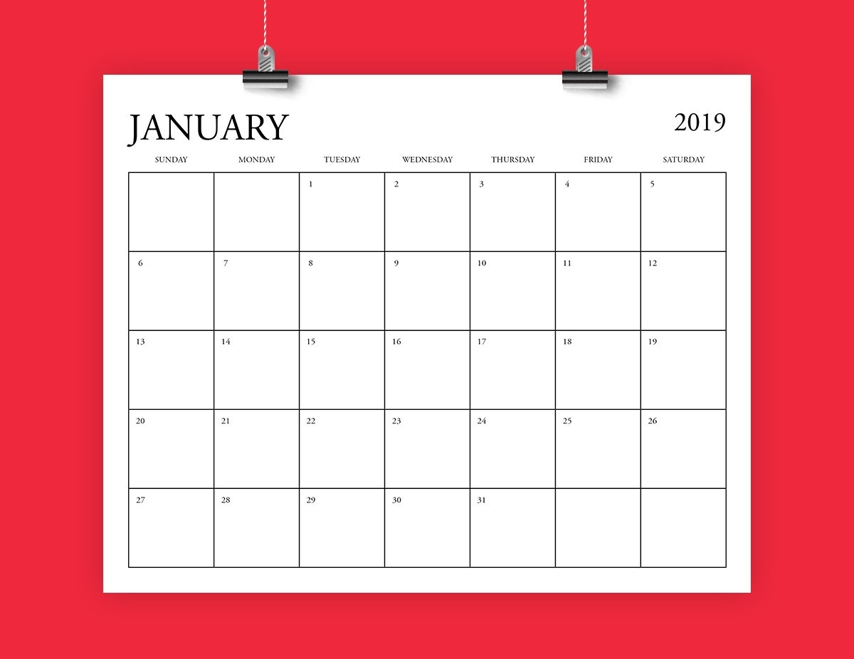 8.5 X 14 Monthly Calendar | Example Calendar Printable Blank Monthly Calendar 8.5 X 11 Printable