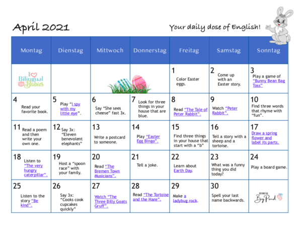 Activity Calendars: Fun Ideas For Each Day Of The Month Themes For Each Calendar Month